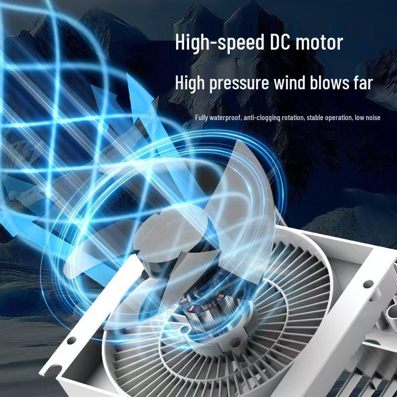 Portable Desktop Air Conditioning Fan with Humidifying and Cooling Spray