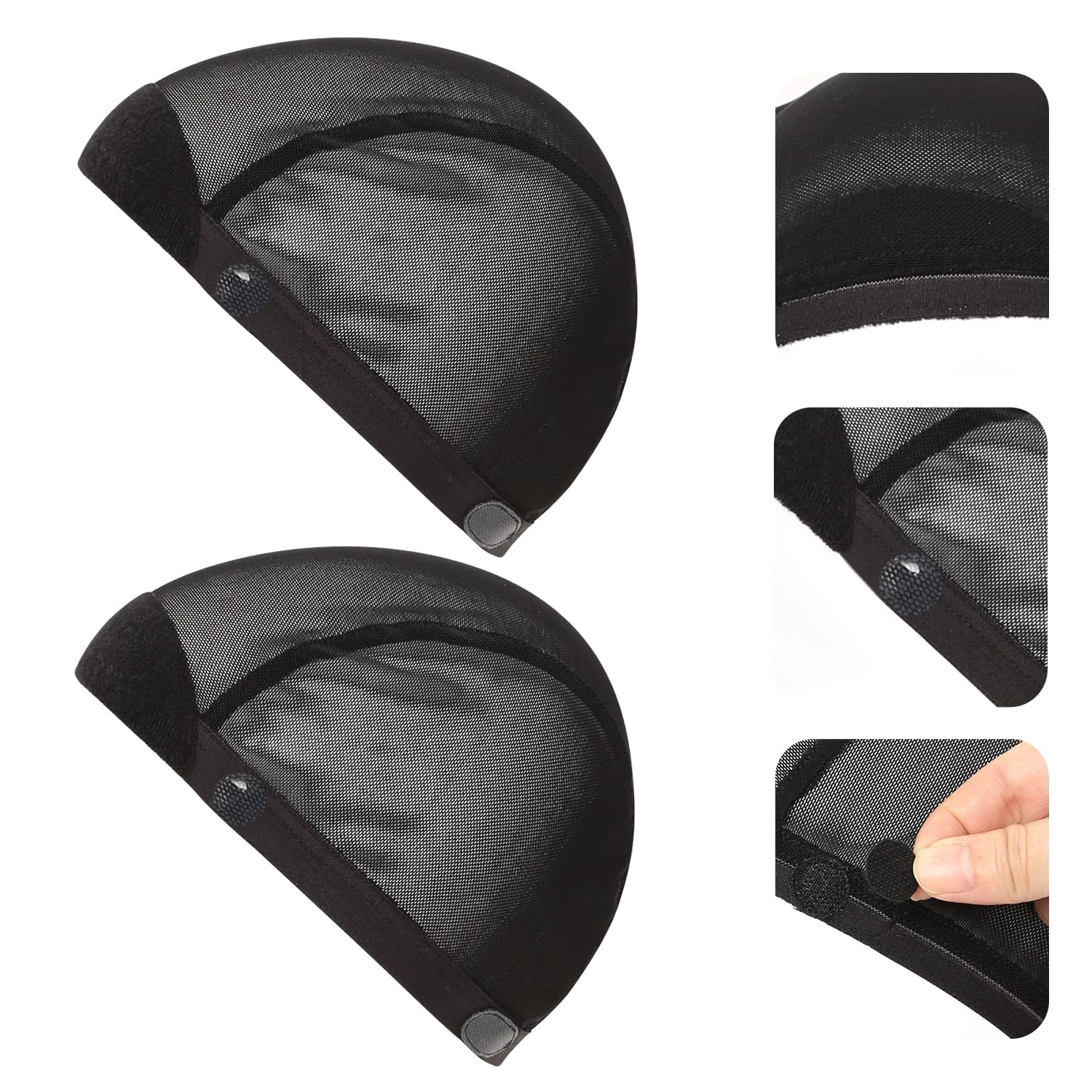 

Special Inner Wig Medical MNET of BL (I m Genki) Wig, Net, Wig, Cap, Net, Wig, Unisex, Black, (Set 2, Black)