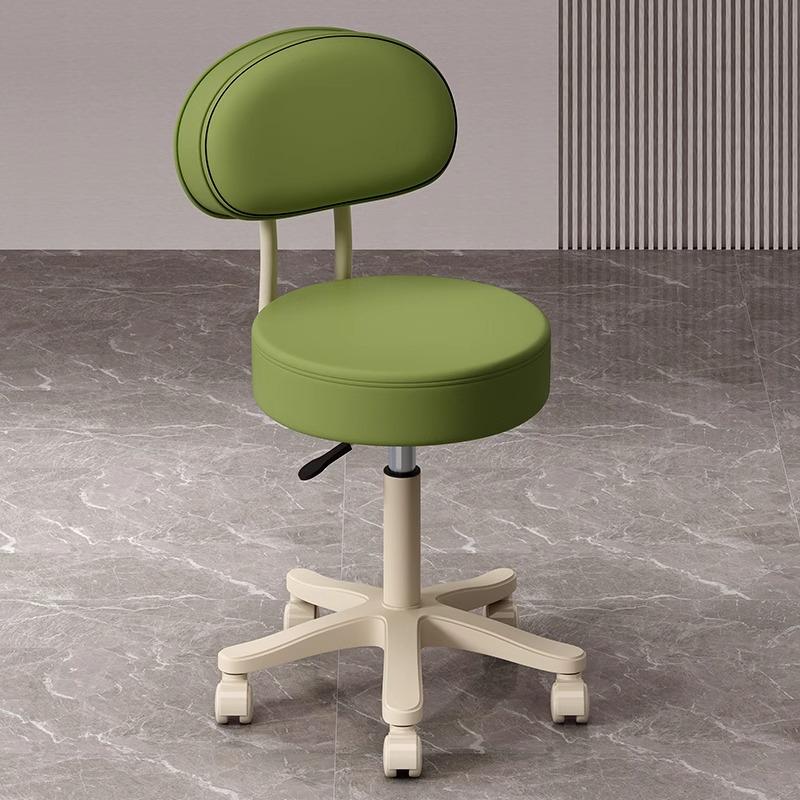 Beauty Salon Swivel Stool: Hairdresser, Nail Technician, Makeup Artist, Barber Wheeled Chair