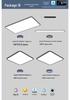 Smart Minimalist Ceiling Light with Full Spectrum Eye Protection for Living Rooms