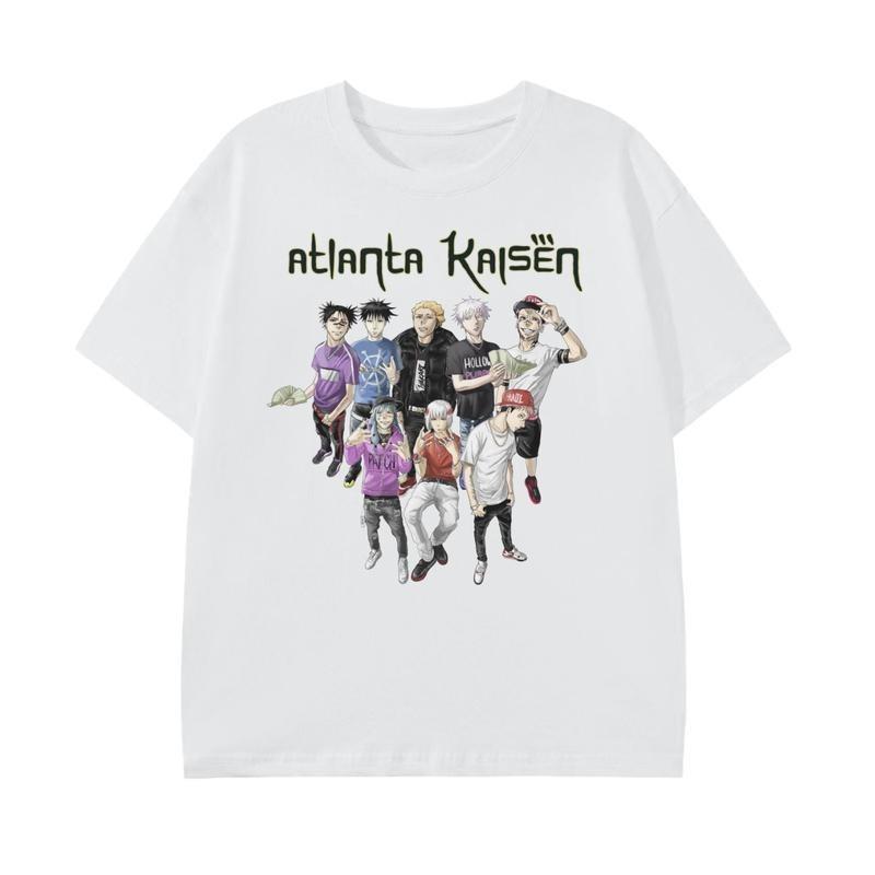 Atlanta Kaisen T-Shirt, Jujutsu Kaisen Anime Tee, Gifts Shirt, Unisex Vintage Gr
