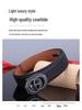 Men's Double-Sided Genuine Leather Belt with Automatic Buckle - Casual, Versatile Waistband
