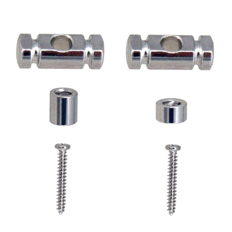 Roller Guitar String Tree Guides Retainers String Guide Set with Mounting Screws Guitar Accessories for Electric Guitar