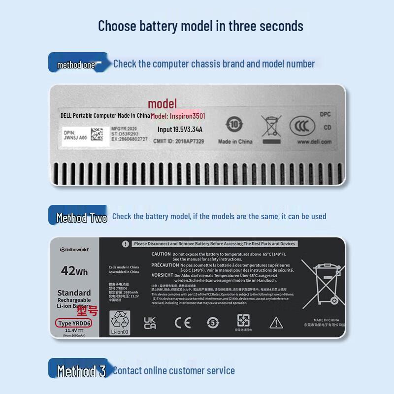 MEEEGOU Replacement Battery for Lenovo Laptops