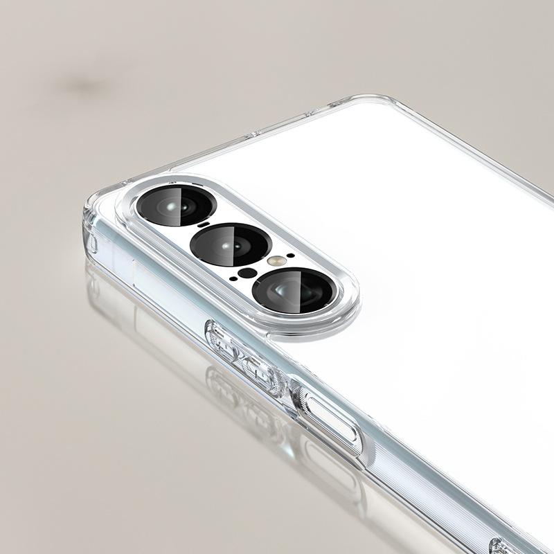 Applicable To Xperia 1VII Mobile Phone Case Sony 11VII Mobile Phone Case 1VIII Anti-drop Transparent TPU + PC