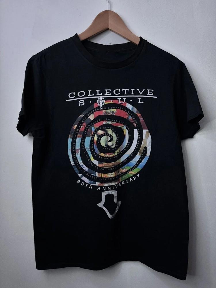 

Collective Soul 30th Anniversary Tour Black Unisex All Size S5XL Shirt IA225 Unisex T-Shirt S