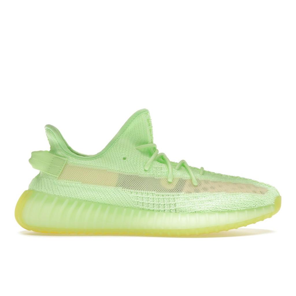 Adidas Yeezy Boost 350 V2 GID Glow Unisex Sneakers Green EG5293