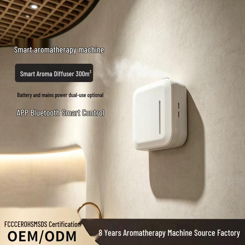 Intelligenter Bluetooth Aroma Diffusor mit Timer - Kompakter Duftsprüher für Wohnungen und Empfangsbereiche