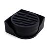 Set di sottobicchieri in silicone Scatola portaoggetti in silicone Sottobicchieri anti-caldo per caffè Sottobicchieri neri