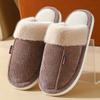 New cotton slippers winter wool home non-slip warm indoor piled thickened spring and autumn cotton slippers