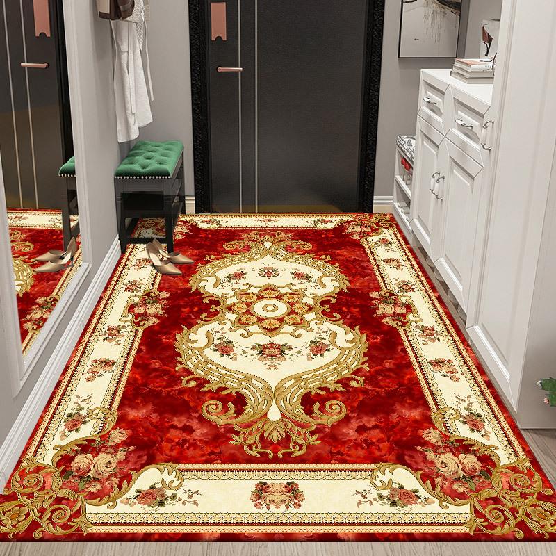 Entrance Carpet Living Room Decoration Home Non-slip Rugs Bedside Carpets Washable Tatami Mat