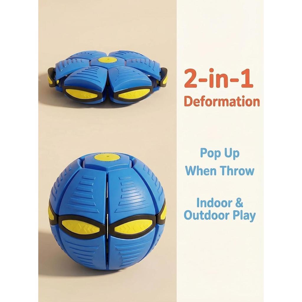 Magic Deformation Ball,Meta Ball,Metaball (2026 New Version)Kids Bouncy Ball, Interactive Flying Saucer Pop-Up Toy,Magic Energy Ball, Gift Pack
