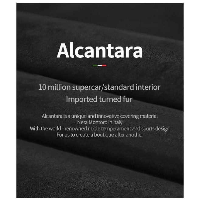 For Tesla Model 3, Model Y 2018 2019 2020 2021 2022 Alcantara Central Armrest Lid Cover Sheath Shell Black