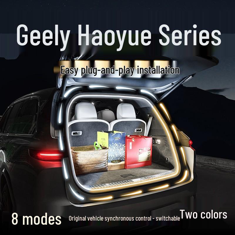 Geely Haoyue L Trunk Ambient Flowing Water Lights PRO