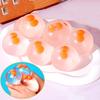 Transparent Simulation Double Yolk Egg Squishy Toys Stress Relief Balls Decompression Anxiety Reducer Fidget Toy For Adults Kids