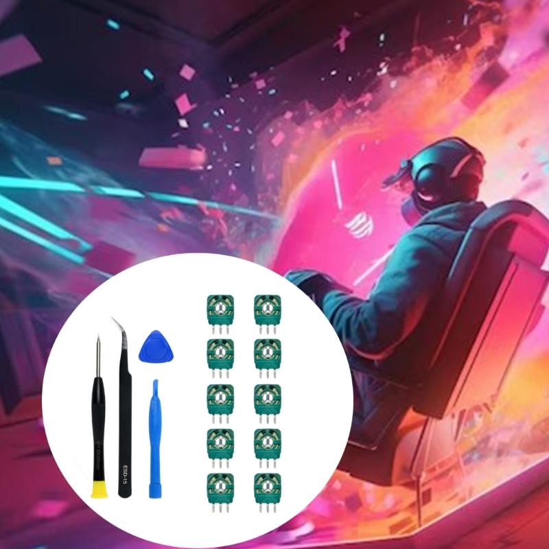 Potentiometer-Regler Ersatz-Trimmwiderstand mit Schraubendreher Pinzette Hebel Daumenstick-Modul