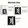BABYMETAL 2D Flat Pattern Flannel Blanket High Quality All Seasons Warmth and Comfort Perfect for Christmas Gifts.NMT0928022