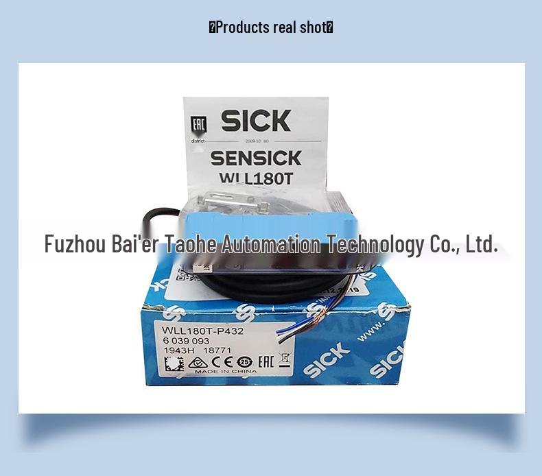 WLL180T-P432 Fiber Optic Sensor, SICK 6039093, Brand New, In Stock