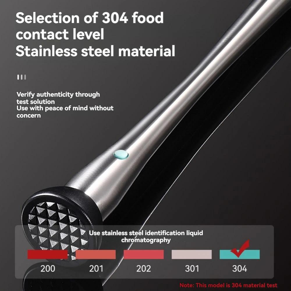 Nerezová ocel 304, kladivo na drcení ledu, lisovací tyčinka na šťávu, ruční šlehání, nástroj na citronový čaj, kladivo na lámání ledu