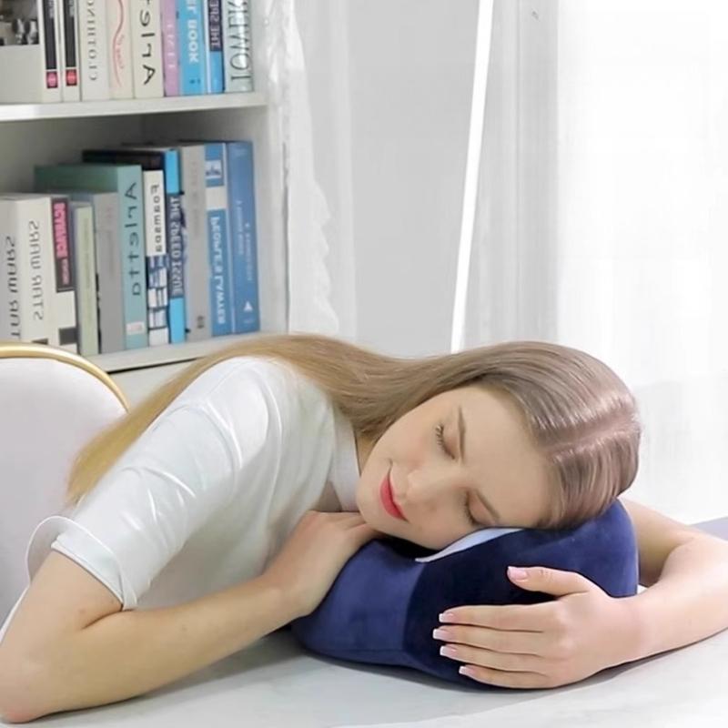 Integrated Memory Cotton U-shaped Pillow Multi Scenario Applicable Cervical Pillow 360 ° Surround Ergonomic Design Supports The Head Bedclothes