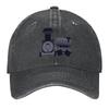 Misfits - Kvadrat-hjulig Vagn Tåg Basebollkeps rolig hatt Vintage Fiskekeps Golfhatt Damhattar För Solen Herr