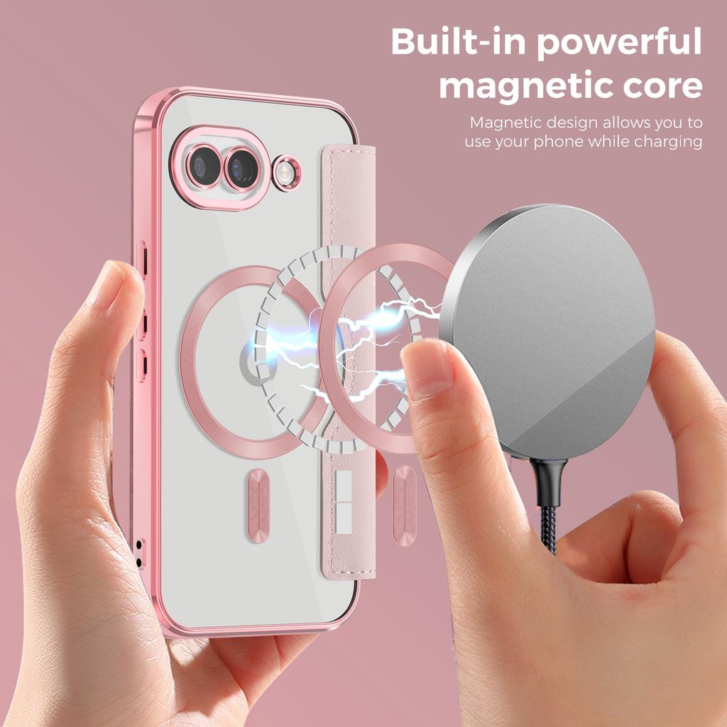 Luxury Business Magnetic Cards Solt Wallet Flip Leather Case For Google Pixel 10 Pro XL 9A 9 8A 7A Book Kickstand RFID Bag Cover