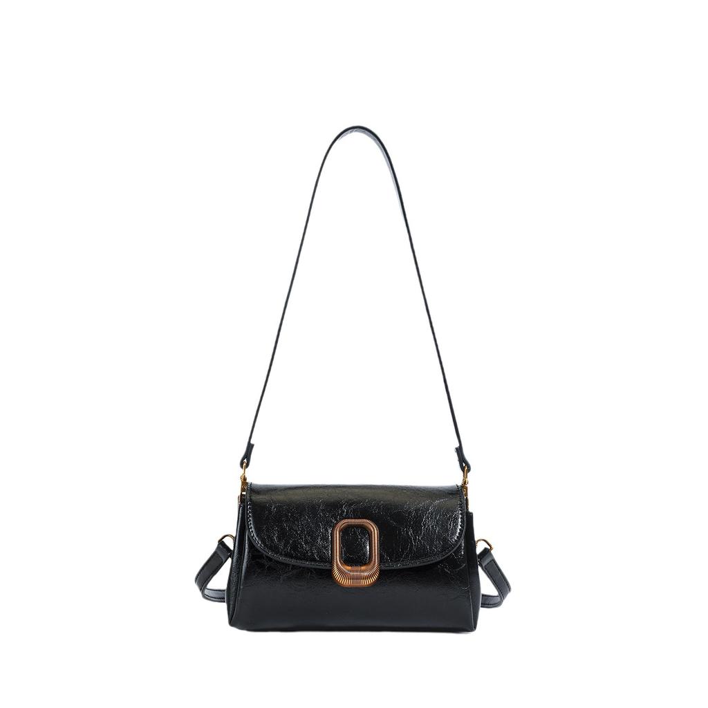 Niszowa Moda Zimowa 2025 Torba Damska Mała Kwadratowa Prosta Trend Wszechstronna Nowa Na Ramię Casualowa Torba Damska