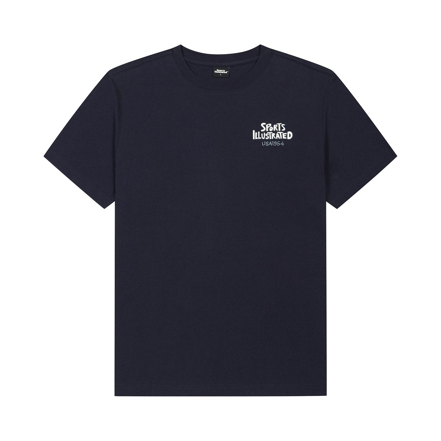 Sports Illustrated Multigraphic Round T-Shirt (Navy) S
