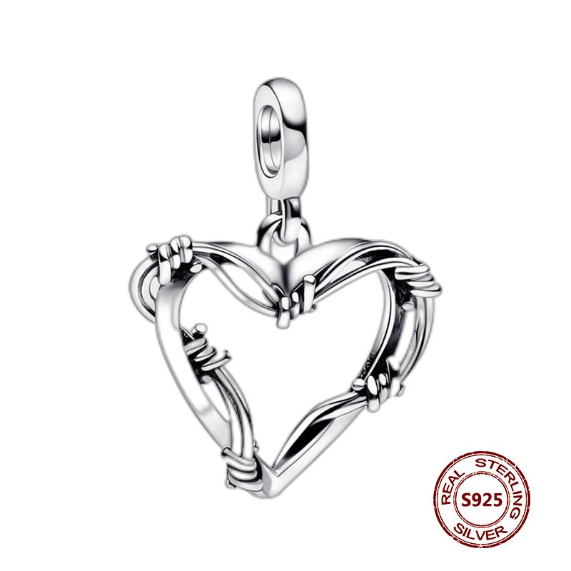 Charms camaleonte adatti a braccialetti originali alla moda in argento 925 con zircone, perlina a forma di polpo e tartaruga, ciondolo a forma di farfalla e lucciola, fai da te per realizzare gioielli