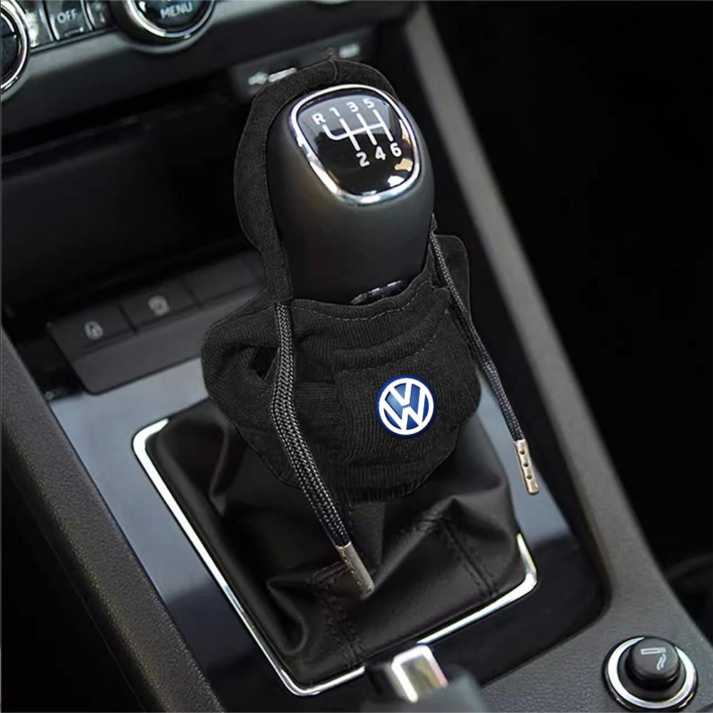 For Volkswagen MK1 Car Gear Shift Hoodie Cover Manual Shift Lever Accossories For Volkswagen Golf Passat Jetta Tiguan Polo Bora Beetle Vento Rline
