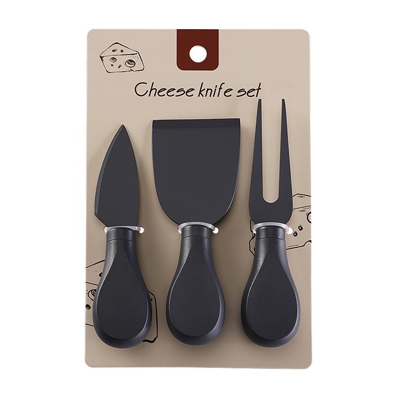 ABS Handle Non-stick Cheese Knife & Slicer Stainless Steel Cutlery Set