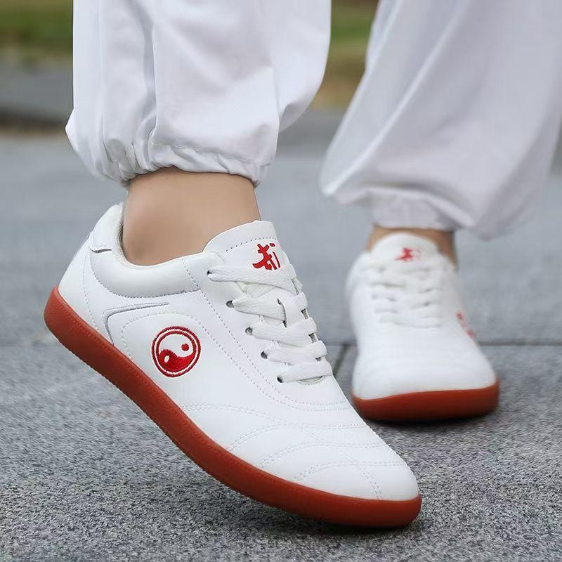 Boty na Tai Chi dámské kožené podrážka z hovězí šlachy boty na bojová umění jarní a podzimní sportovní boty letní boty na cvičení tai chi pánské