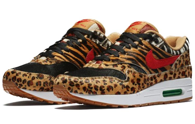 Nike Air Max 1 Atmos Animal Pack 2.0 All Black Box 2018 AQ0928-700