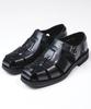Brenowelt Romantic Fisherman Black Rubber Sandals 700