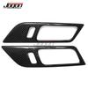2PCS Carbon Fiber Car Interior Window Side Door Handle Panel Cover Trim For Ford Mustang S650 GT Ecoboost Dark Horse 2024 2025