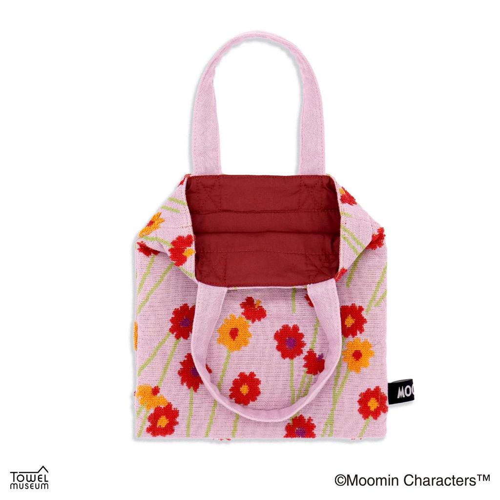 Moomin Flower Picking Little My Mini Little My H24 X W23cm Bag, Red, Flower, 47-8427280, Approx.