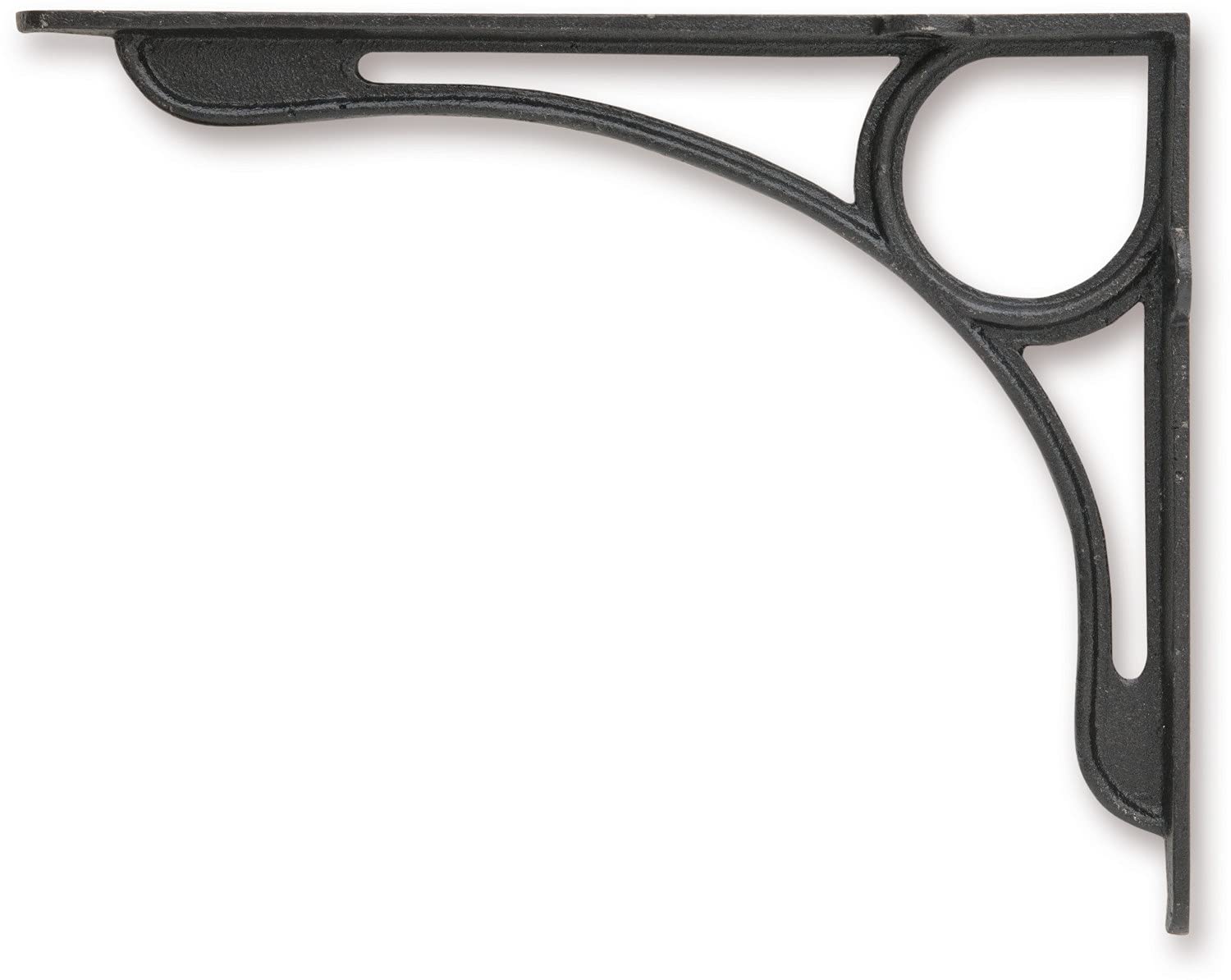 

63566 Iron bracket L black чёрный
