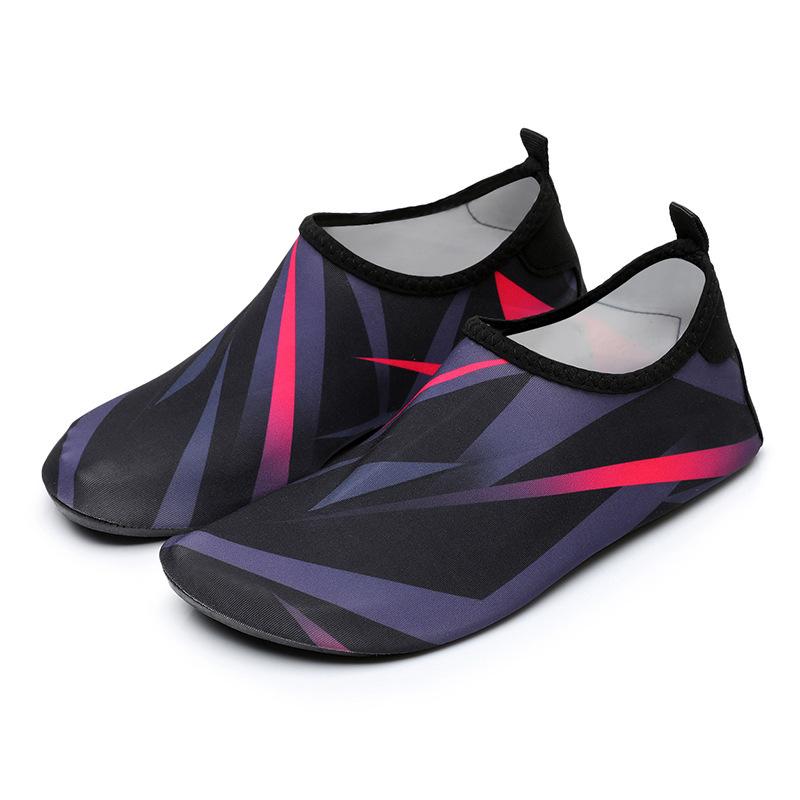 Beach Shoes Creek Shoes Outdoor Sports Breathable Wading Hiking Shoes Fitness Men's and Women's Non-slip