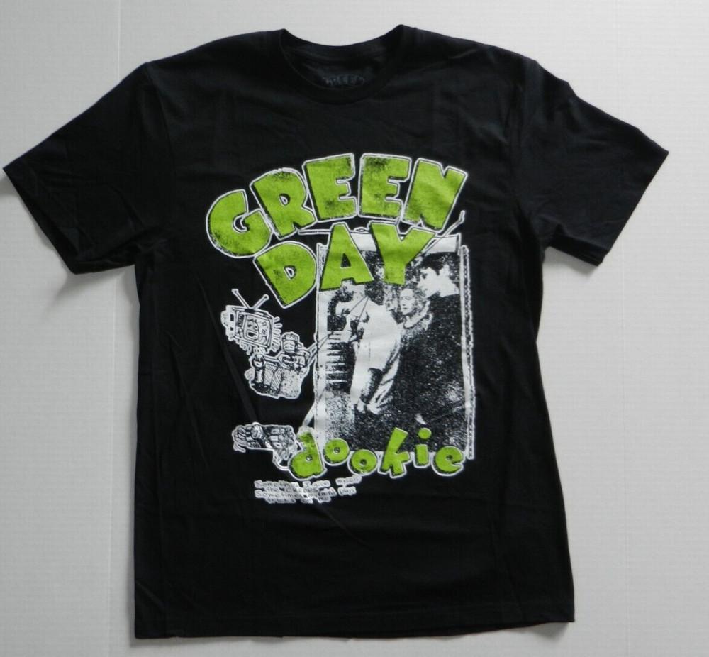Green Day Rock Band Dookie Black Shirt New Unisex T-Shirt