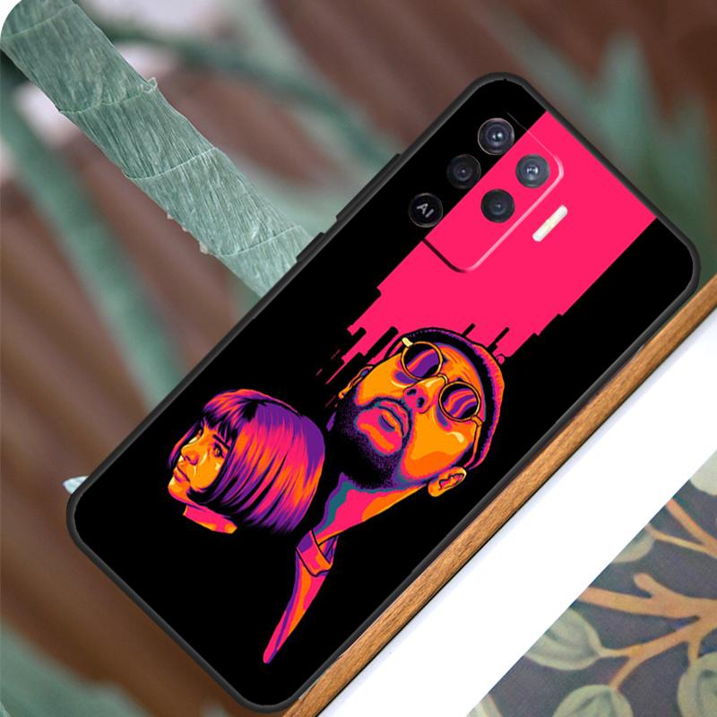 Leon The Professional For OPPO A52 A72 A92 A98 A78 A58 A5 A9 A15 A17 A77 A53S A57S A94 A74 A54 A16 A76 A96 Case