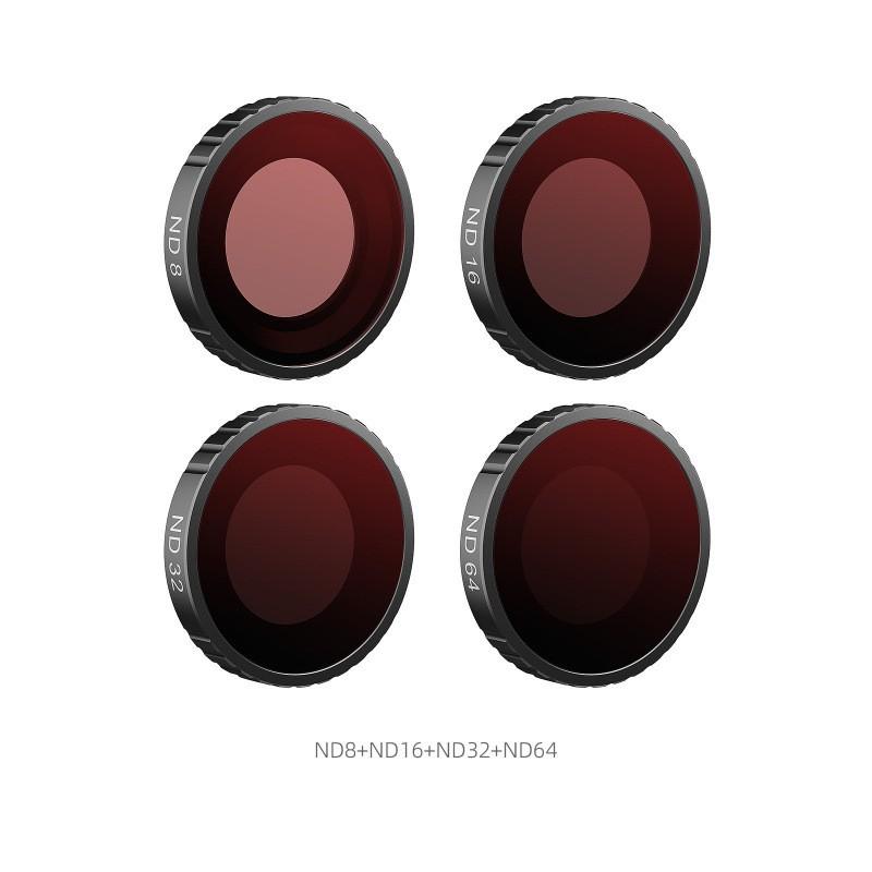 DJI Osmo Nano Waterproof Filter Set UV CPL ND8 ND16 ND32 ND64 1/4 Black Soft Lens Protector Action Camera