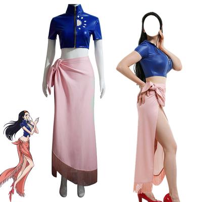 Anime Cosplay Costume Dress Outfits Nico Robin Carnival Suit Custom Halloween Party Suuit Costumes For Girl