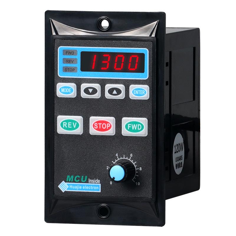 6-400W UX-52 AC Geared Motor Speed Controller with Stepless Control and Digital Display, 220V