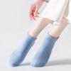 5 Paar Frühling und Sommer Kurze Socken Damen Atmungsaktiv Deodorant Lässig Niedrigschaft Bootssocken Antibakteriell Deodorant Damen Socken
