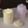 Flexible Sturdy Silicone Epoxy Resin Castes Mould Flower Shaped Jar Dishes Mould for Craft and Home Decoration