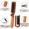 YUHENGCT Hair Pig Scalp Smooth Portable Shiny Hair Suitable for All Hair Scalp Unisex Brush, Bristle, 180° Foldable, Anti-Static Brush, Comb, Hair,