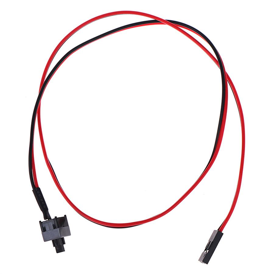 5pcs 50cm Power Switch Cable For Computer Cases That Connects to the Motherboard PC Switches Reset Computer Power...