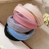 Sweet Women Hair Hoop Korean Style Wide Edge Hairband Temperament Chiffon Headband  Women/Lady