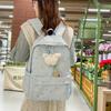 Schoolbag High-value Small Schoolbag Korean Ins Style Junior High School Girls Backpack, Primary School Students Light Travel Shoulder Bag Women