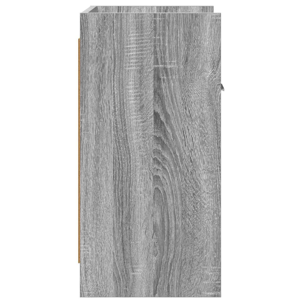 Nightstands 2 pcs Grey Sonoma 40 x 30 x 60 cm Particleboard